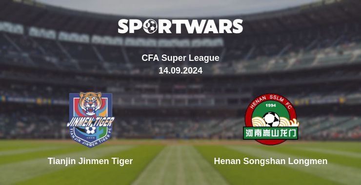 Tianjin Jinmen Tiger — Henan Songshan Longmen watch online for free 14.09.2024