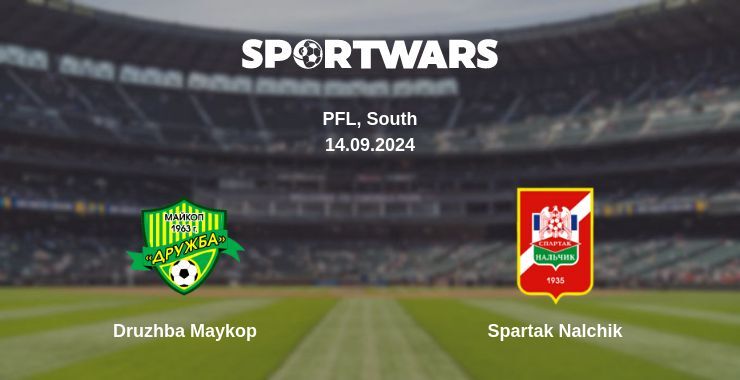 Druzhba Maykop — Spartak Nalchik watch online for free 14.09.2024