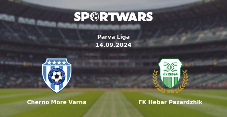 Cherno More Varna — FK Hebar Pazardzhik watch online for free 19.10.2024