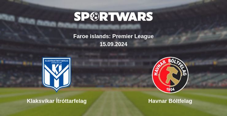 Result of the Klaksvíkar Ítróttarfelag — Havnar Bóltfelag match, 15.09.2024