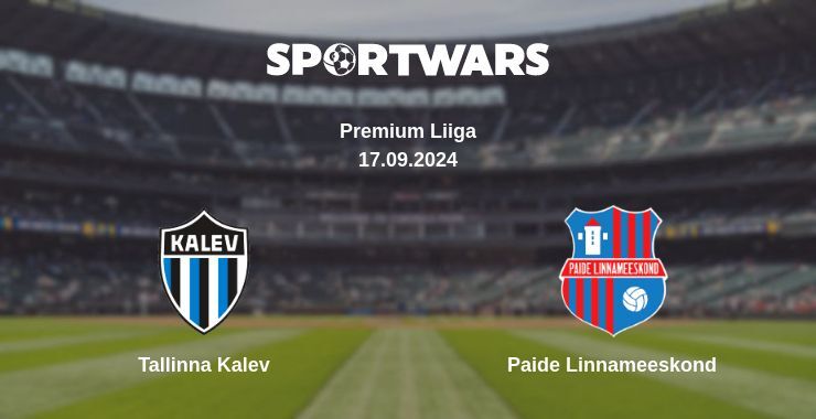 Tallinna Kalev — Paide Linnameeskond watch online for free 17.09.2024