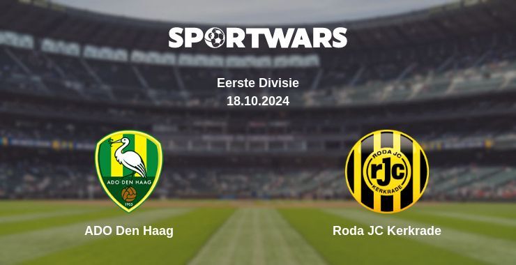 ADO Den Haag — Roda JC Kerkrade, where to watch online broadcast