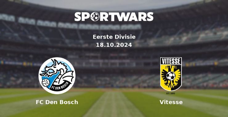 FC Den Bosch — Vitesse, where to watch online broadcast