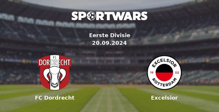 FC Dordrecht — Excelsior, where to watch online broadcast