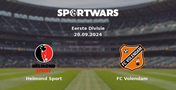 Helmond Sport — FC Volendam, where to watch online broadcast