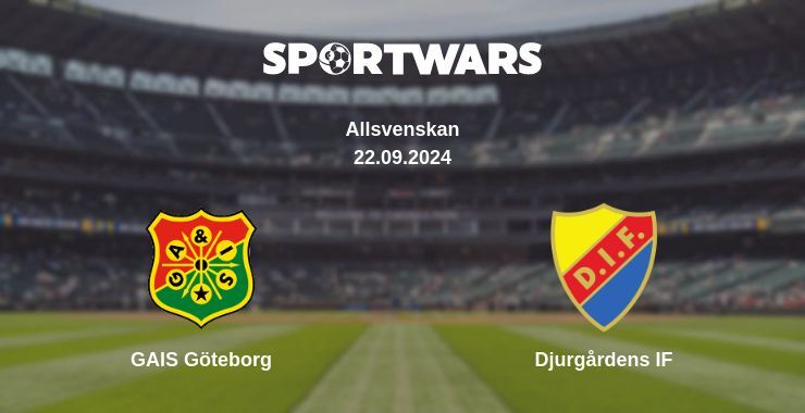 GAIS Göteborg — Djurgårdens IF, where to watch online broadcast