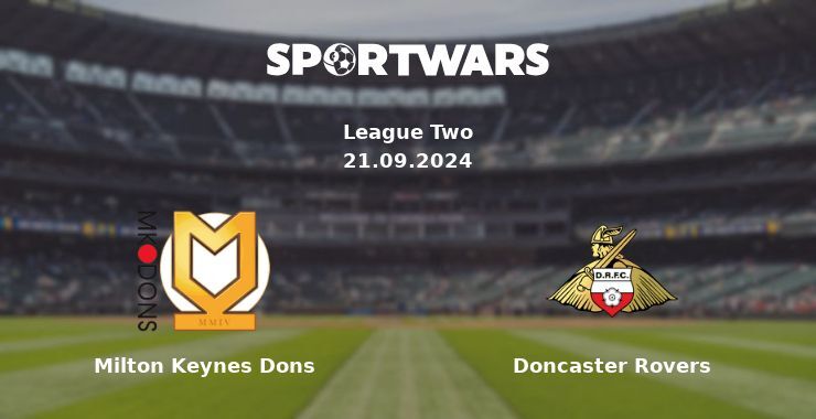 Milton Keynes Dons — Doncaster Rovers, where to watch online broadcast