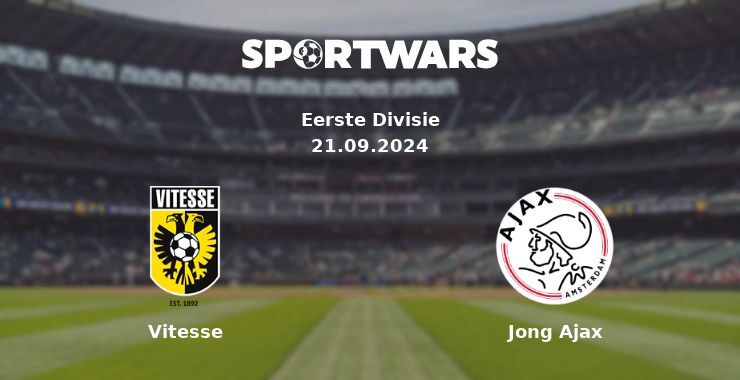 Vitesse — Jong Ajax, where to watch online broadcast