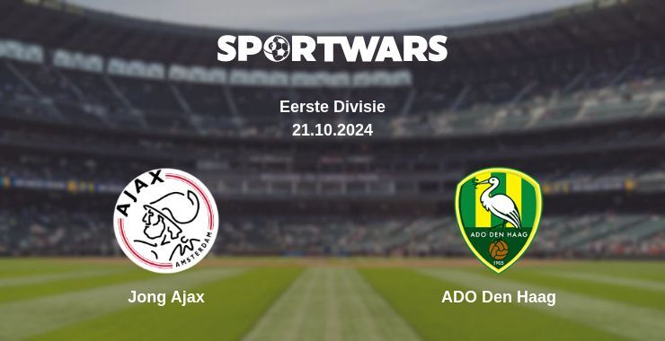 Jong Ajax — ADO Den Haag watch online for free 21.10.2024