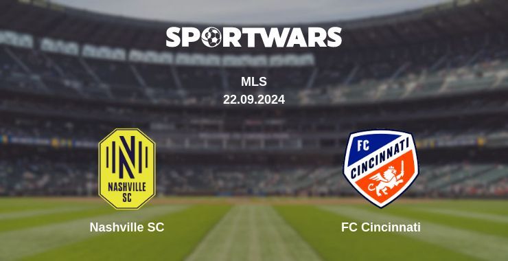 Nashville SC — FC Cincinnati watch online for free 22.09.2024