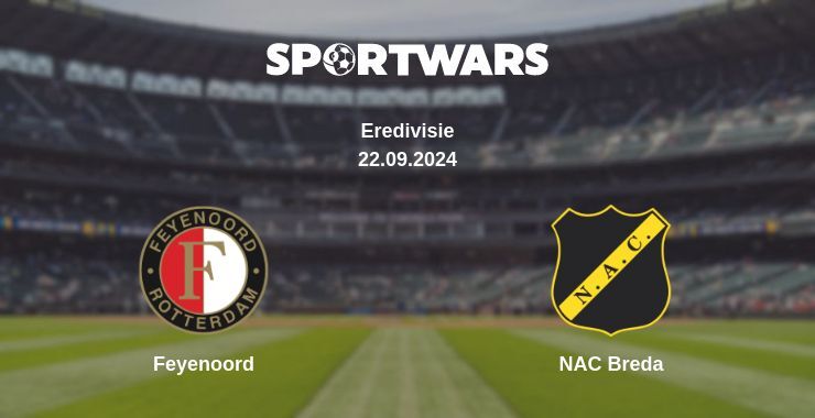 Feyenoord — NAC Breda, where to watch online broadcast