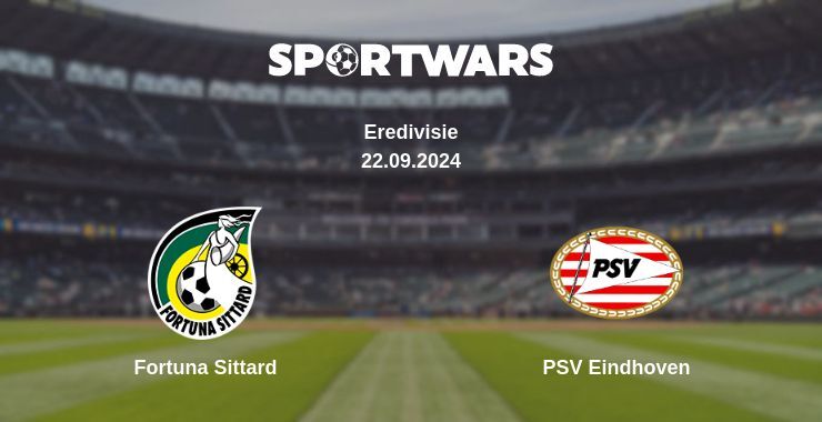 Fortuna Sittard — PSV Eindhoven watch online for free 22.09.2024