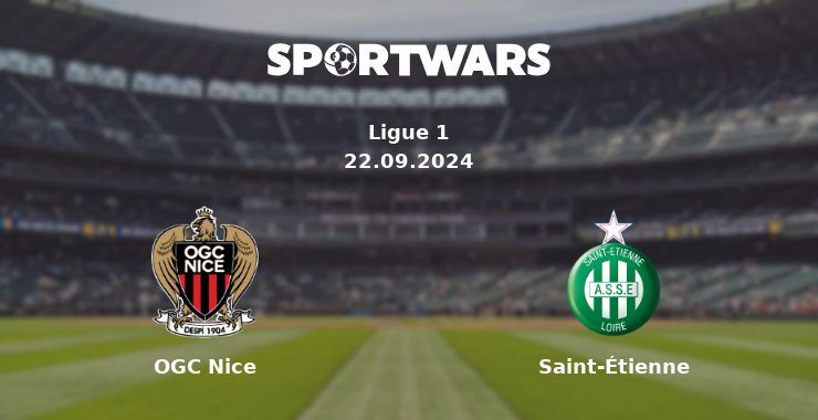 OGC Nice — Saint-Étienne, where to watch online broadcast