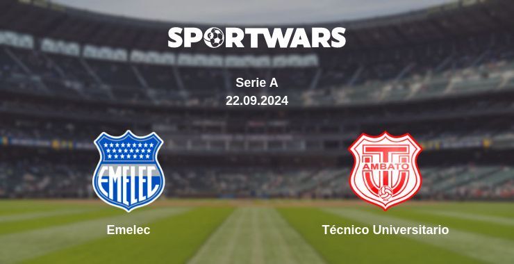 Emelec — Técnico Universitario, where to watch online broadcast