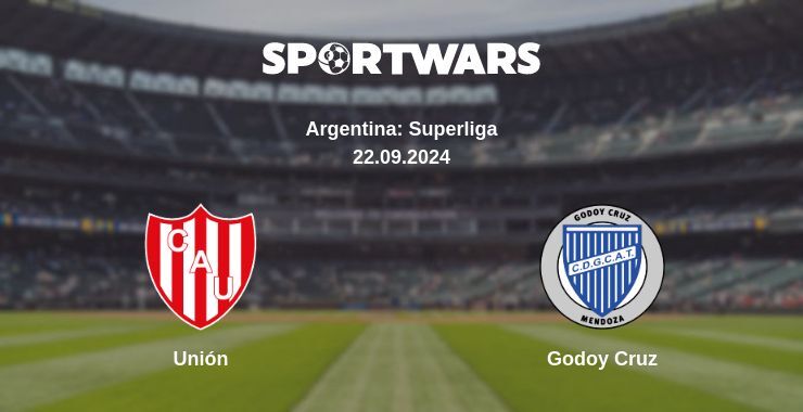 Unión — Godoy Cruz, where to watch online broadcast