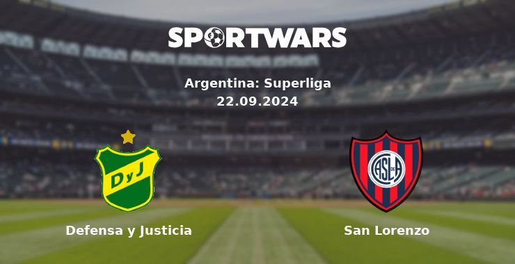 Defensa y Justicia — San Lorenzo, where to watch online broadcast