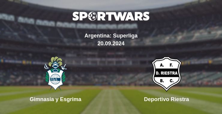 Result of the Gimnasia y Esgrima — Deportivo Riestra match, 20.09.2024