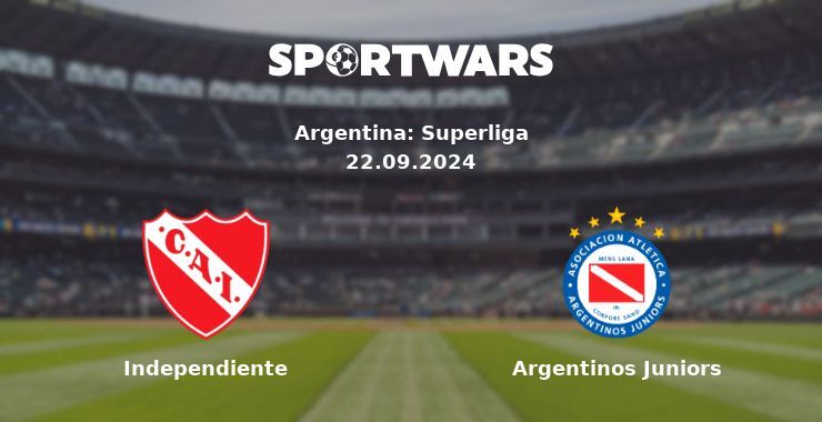 Independiente — Argentinos Juniors, where to watch online broadcast