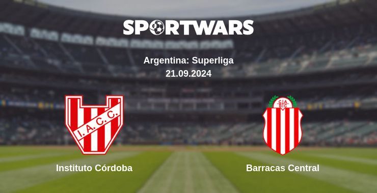 Result of the Instituto Córdoba — Barracas Central match, 21.09.2024