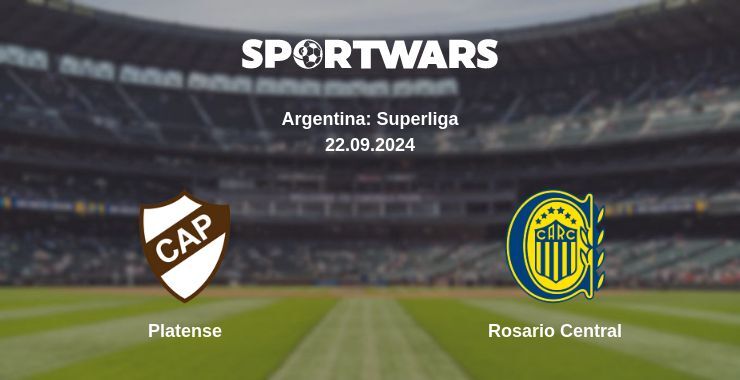 Platense — Rosario Central, where to watch online broadcast