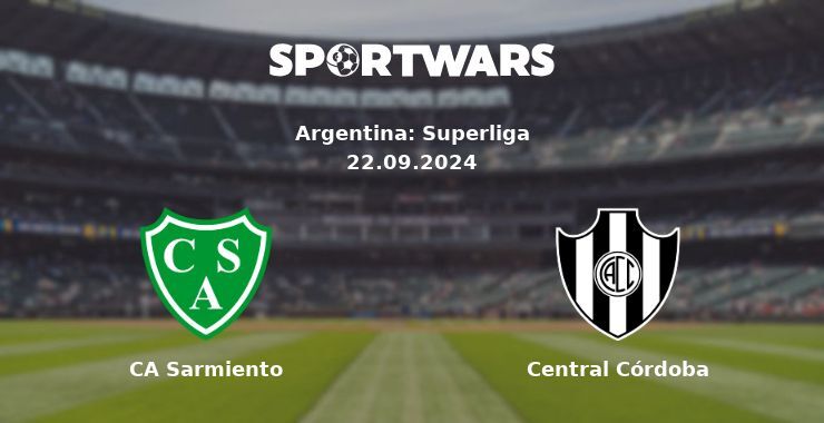 CA Sarmiento — Central Córdoba, where to watch online broadcast