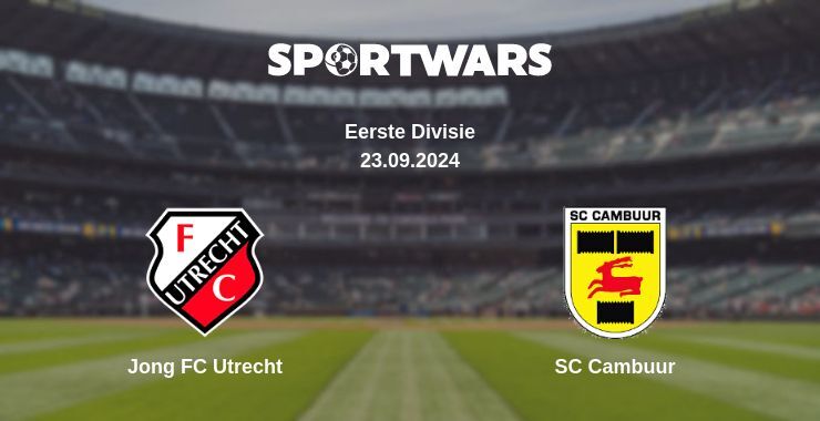 Jong FC Utrecht — SC Cambuur, where to watch online broadcast