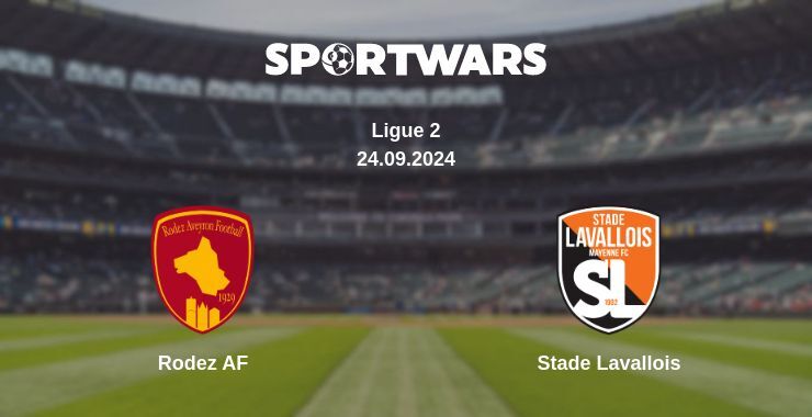 Rodez AF — Stade Lavallois, where to watch online broadcast