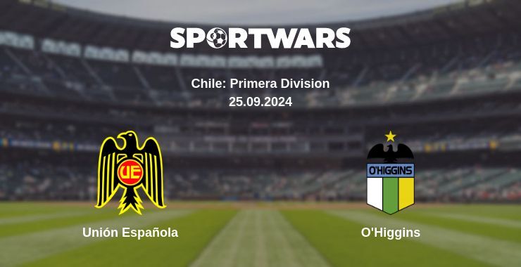 Unión Española — O'Higgins, where to watch online broadcast