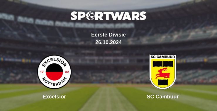 Excelsior — SC Cambuur watch online for free 26.10.2024