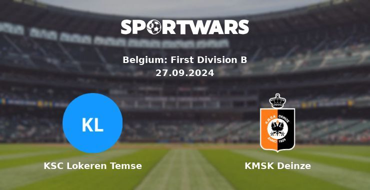 KSC Lokeren Temse — KMSK Deinze, where to watch online broadcast