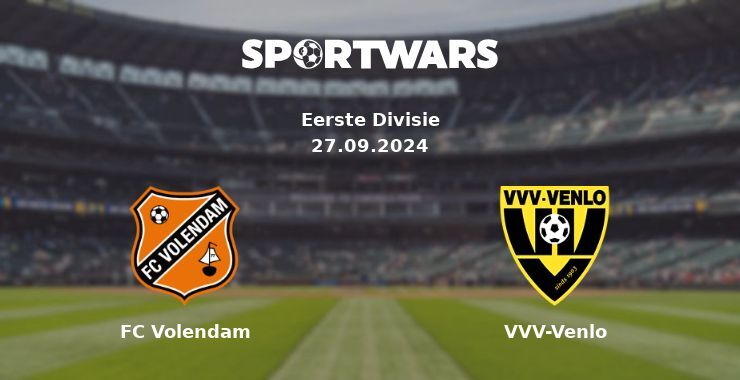 FC Volendam — VVV-Venlo, where to watch online broadcast