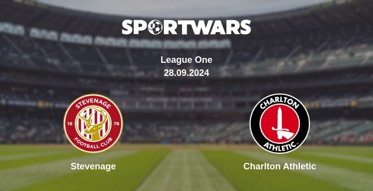 Stevenage — Charlton Athletic watch online for free 28.09.2024