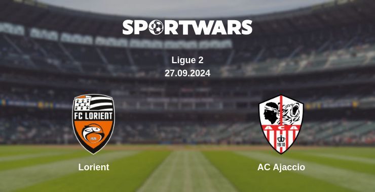 Lorient — AC Ajaccio, where to watch online broadcast