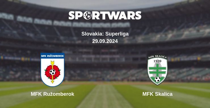 MFK Ružomberok — MFK Skalica watch online for free 29.09.2024