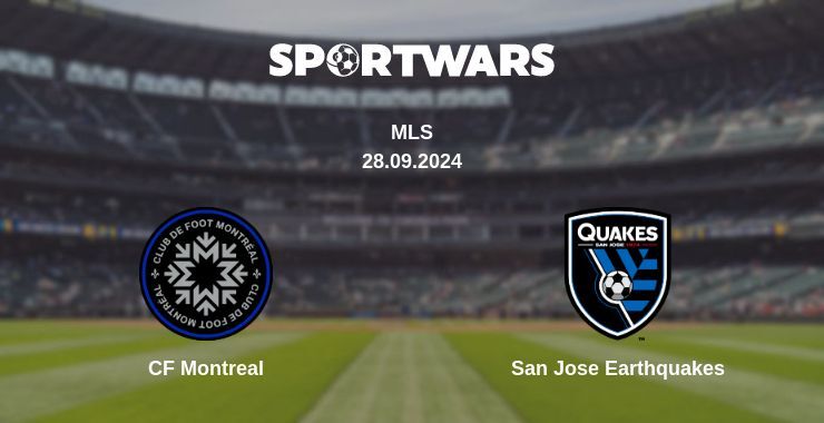 Result of the CF Montreal — San Jose Earthquakes match, 28.09.2024