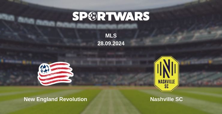 New England Revolution — Nashville SC watch online for free 28.09.2024