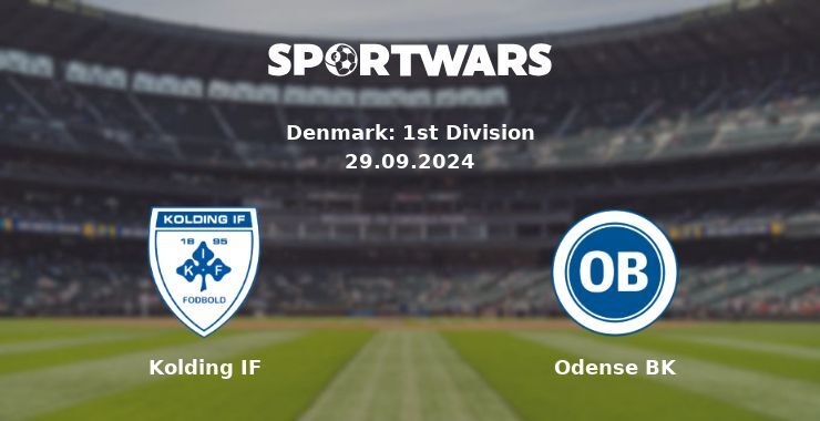 Kolding IF — Odense BK, where to watch online broadcast