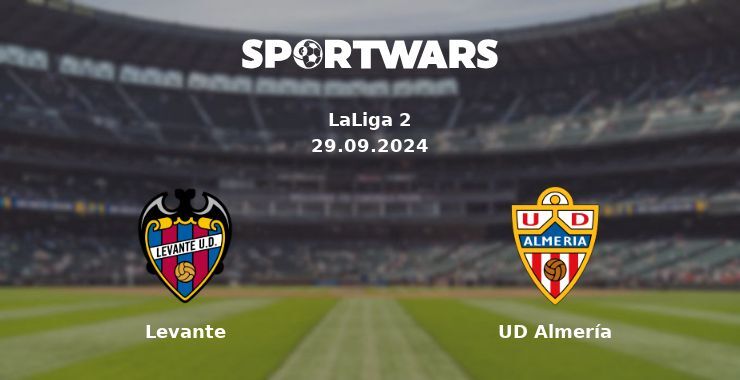 Levante — UD Almería, where to watch online broadcast