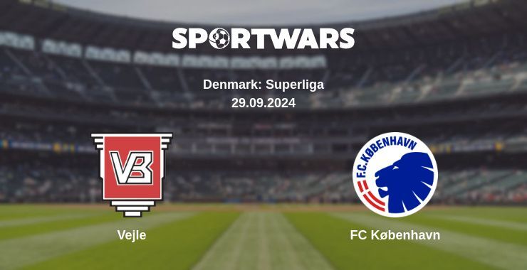 Vejle — FC København, where to watch online broadcast