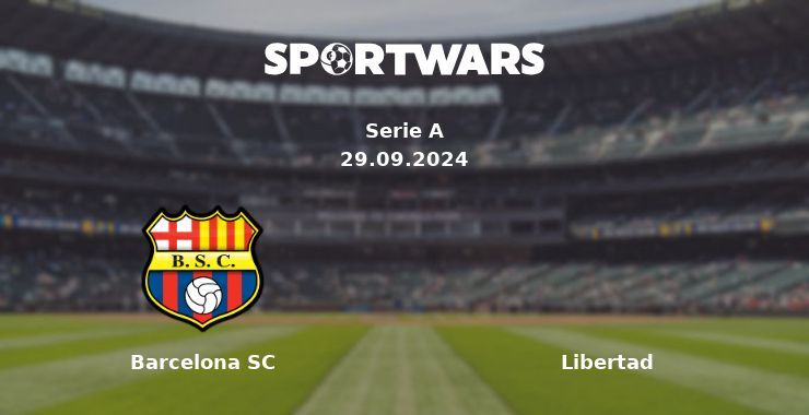 Barcelona SC — Libertad, where to watch online broadcast