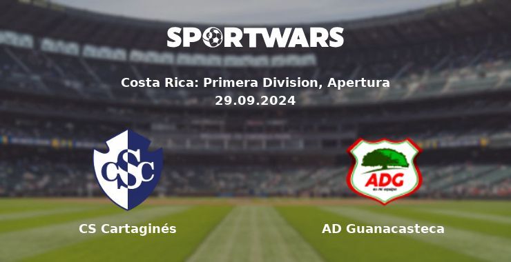 CS Cartaginés — AD Guanacasteca watch online for free 28.09.2024