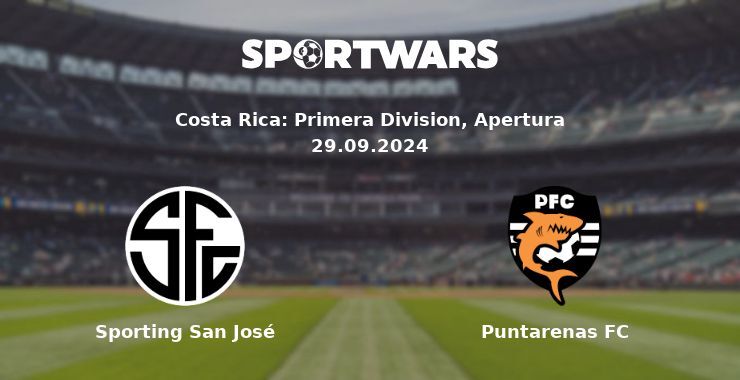 Sporting San José — Puntarenas FC watch online for free 01.10.2024