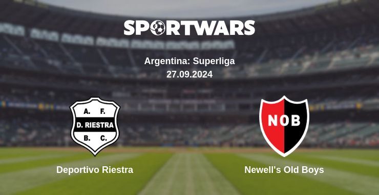 Result of the Deportivo Riestra — Newell's Old Boys match, 27.09.2024