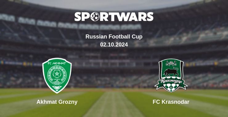 Akhmat Grozny — FC Krasnodar, where to watch online broadcast