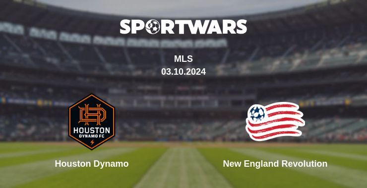 Houston Dynamo — New England Revolution watch online for free 03.10.2024