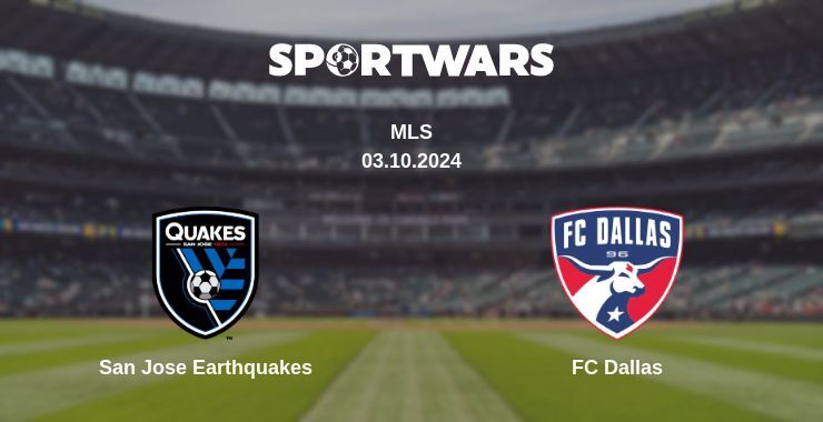 San Jose Earthquakes — FC Dallas, where to watch online broadcast