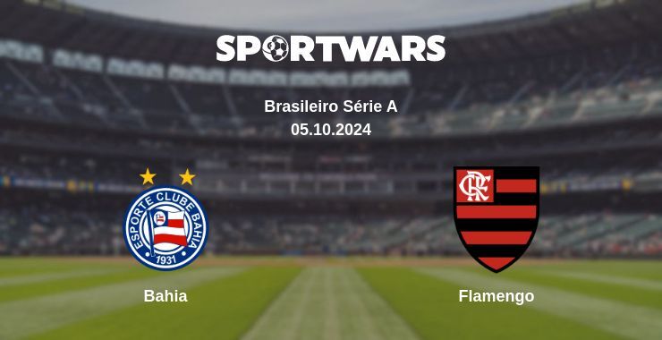 Result of the Bahia — Flamengo match, 05.10.2024