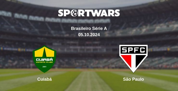 Result of the Cuiabá — São Paulo match, 05.10.2024