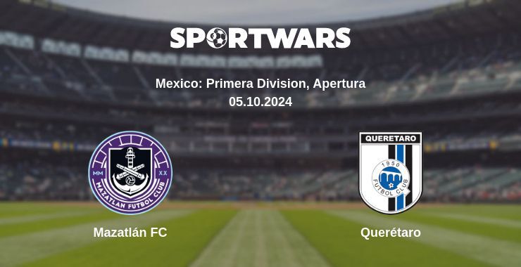 Mazatlán FC — Querétaro watch online for free 05.10.2024