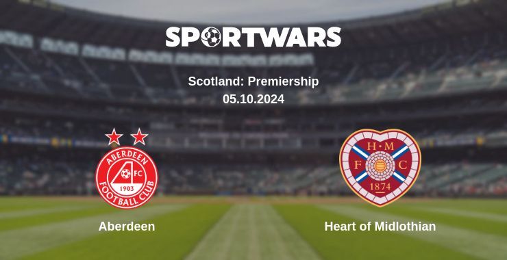 Aberdeen — Heart of Midlothian watch online for free 06.10.2024